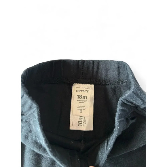 Carter's & Jumping Beans 3 Toddler Sweatpants Green Gray Black 18 Months - Picture 8 of 9